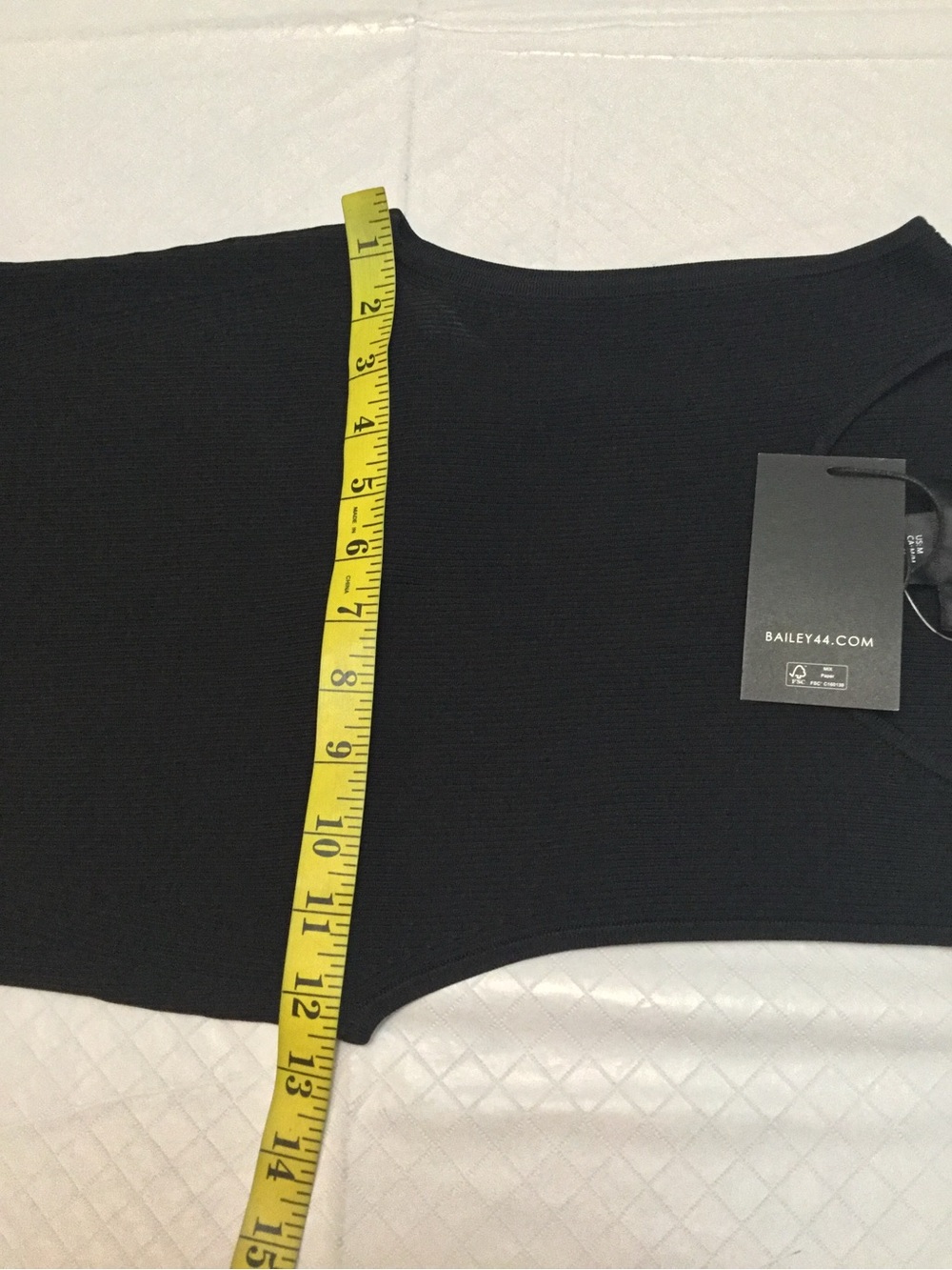 Bailey 44 Black Ribbed Crew Neck Sweater - Picture 4 of 13